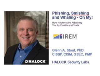 HALOCK Phishing Smishing Whaling HALOCK Information Security Reasonable Safeguards Duty of Care for Real Estate