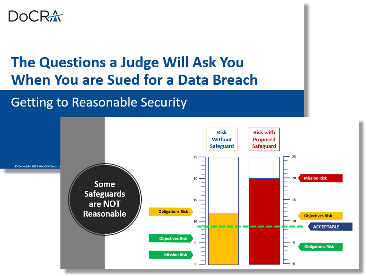 ISC2-DoCRA-Reasonable-Risk (ISC)2 Cyber Security Data Breach Risk