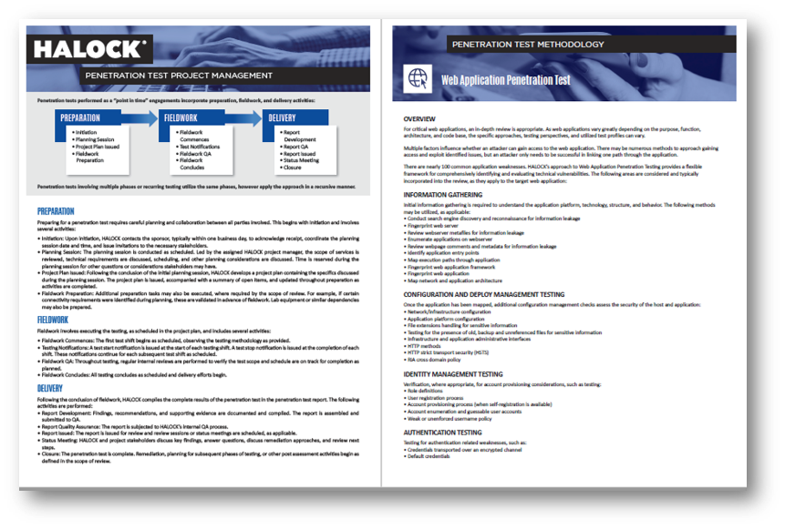 HALOCK-Pen-Testing-Methodology-Project-Management-Image Pen Test Methodology