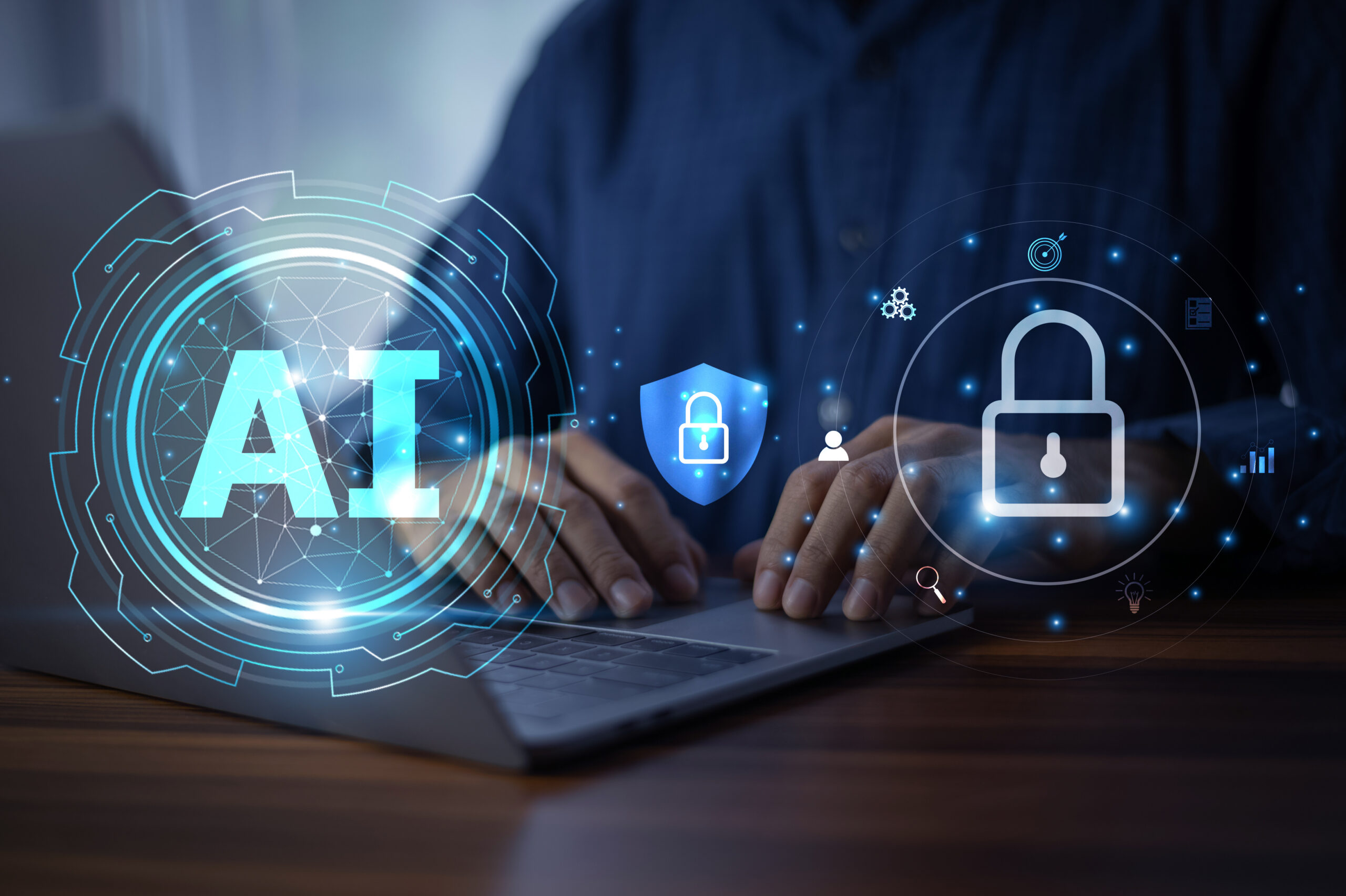 AI cybersecurity image